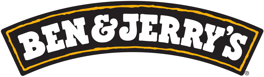 Logo for ben and jerry